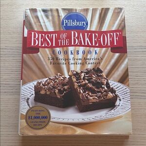 Best of the Bake-Off Cookbook - Gold and Red